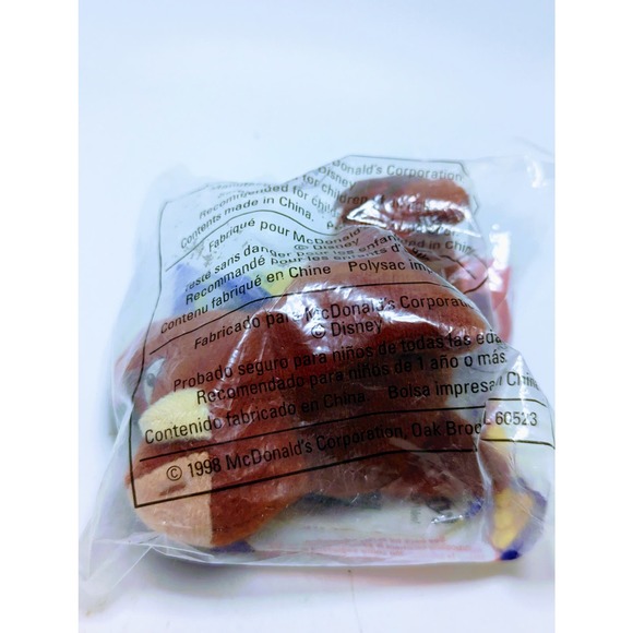 Vintage 1998 McDonalds Lion King 2 Sealed #5 Pumbaa Plush Toy - Picture 2 of 4